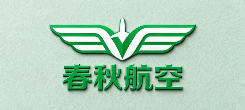 春秋航空品牌logo，绿色与白色配色，中国低成本航空公司的代表性品牌标识